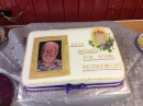 Stephen retirement cake.